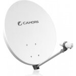 Parabole satellite - cahors - smc 70cm - fibre composite - lnb single - couleur blanche Parabole satellite - cahors - smc 70cm - fibre composite - lnb single - couleur blanche