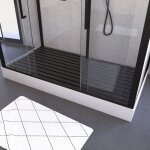 Caillebotis en bois composite gris pour cabine rectangulaire - dimensions 153. 5 x 70 x 3. 2 cm Caillebotis en bois composite gris pour cabine rectangulaire - dimensions 153. 5 x 70 x 3. 2 cm