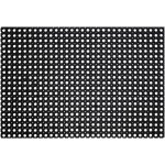Caillebotis caoutchouc - ose - 80 x 120 - idéal pour entrées extérieures - couleur noire Caillebotis caoutchouc - ose - 80 x 120 - idéal pour entrées extérieures - couleur noire