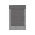 Caillebotis pour douche dextrieur - formidra - ds - base - gr - dark gray - large - composites imitation ...