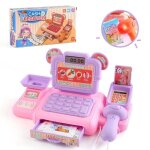Caisse enregistreuse enfants caisse enregistreuse avec scanner calculatrice jouet caisse enregistreuse ...