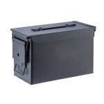 Caisse a munitions metal noir calibre 50 33 x 18 x 23 cm fot Caisse a munitions metal noir calibre 50 33 x 18 x 23 cm fot