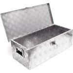 Caisse � outils aluminium 760x320x245mm malle de transport boite � outils malette de rangement