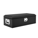 Caisse � outils pour benne de pick - up - lunsy - acier durable - t�le larm�e - serrures � cl� - poign�e ...
