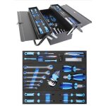 Caisse  outils - mtallique - 55 pices - acier - compartiments 1 - pour adulte