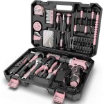 Caisse � outils sundpey 206 pcs visseuse sans fil 12v malette compl�te