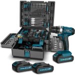 Caisse � outils sundpey 255pcs - perceuse visseuse sans fil 21v malette compl�te