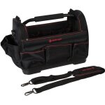 Caisse  outils - non spcifi - sac de rangement - poigne acier - bandoulire incluse - nylon noir ...
