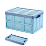Caisse de stockage - noname - pliable - 30 litres - sac étanche - bleu Caisse de stockage - noname - pliable - 30 litres - sac étanche - bleu