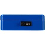 Caissette  monnaie - burg wachter - money code 5025 blue - ouverture  code acier bleu