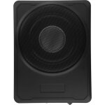 Caisson de basses actif 1000w ultra - plat pour si�ge auto ampli int�gr�