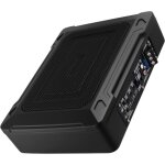 Caisson de basses actif 1000w ultra - plat pour si�ge auto c�ble audio inclus