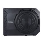 Caisson de basses actif 800w ultra - plat pour si�ge auto c�ble audio inclus
