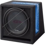 Caisson de basses alpine sbg - 1244br - 250w - bass reflex - 12 pouces