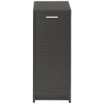 Caisson treteau noir 1 rideau