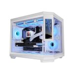 Mars gaming mc - 3tcorelcdm - bo�tier mini - tour micro - atx avec �cran ips 72 et refroidissement avanc� ...