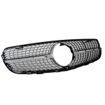 Calandre diamant pour mercedes glc x253 et c253 phase 1 de 06 / 2015 � 03 / 2019 avec cam�ra
