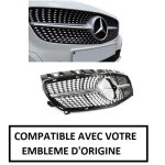 Calandre diamant pour mercedes classe a w176 phase 1 de 2012 a 08 / 2015