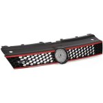 Calandre look gti noir brillant pour vw polo 5 � partir de 08 / 2009 � 09 / 2014
