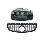 Calandre pour mercedes cla c117 x117 w117 facelift 16 - 18 gt - r panamericana look