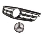 Calandre mercedes classe c w204 noir brillant