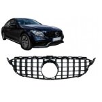 Grille calandre pour mercedes classe c w205 s205 c205 a205 2014 - 2018 gtr design