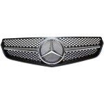 Calandre noir brillant et chrome mercedes classe e w207 coupe phase 1 de 05 / 2009 a 04 / 2013