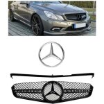 Calandre noir brillant pour mercedes classe e w207 coupe phase 1 de 05 / 2009 a 04 / 2013
