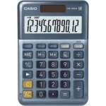 Calculatrice de bureau casio ms - 120em batterie solaire bleu