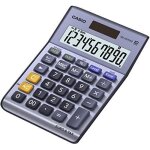 Calculatrice de bureau - casio - ms100ter ii - affichage 10 chiffres - conversion montaire - calcul ...