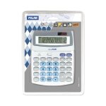 Calculatrice de bureau - extra grande - 12 chiffres - cran inclinable - finitions mtal