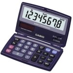 Calculatrice de poche - casio - sl - 100 ver - �cran big lc - alimentation solaire - 53 g