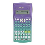 Calculatrice scientifique - milan - m240 - violet - affichage 2 lignes - alimentation par pile