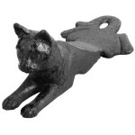Cale - porte chat en fonte - esschert design - noir