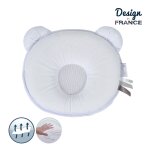 Cale t�te b�b� ptit panda air + - 0 - 6 mois - mousse m�moire forme - respirant - luttre contre plagioc�phalie ...
