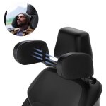 Cale t�te enfant - voiture - repose t�te - mousse � m�moire de forme - confort ergonomique - noir