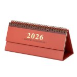 Calendrier 2026 - calendrier - agenda hebdomadaire mensuel de bureau mini 2025 - 2026 � couverture rabattable ...