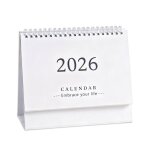 Calendrier - calendrier 2026 - calendrier de bureau 2026 - pour une utilisation verticale
