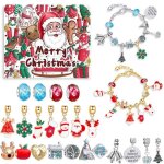 Calendrier de lavent bracelet pour filles kit de fabrication de  breloques pour enfants compte  rebours ...