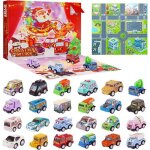 Calendrier de lavent enfants 2022 24 pi�ces jeu de voiture de no�l surprise cadeau de no�l pour enfants ...
