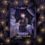 Calendrier de lavent - cinereplicas - mercredi addams - 24 fen�tres - cadeaux inspir�s - mixte