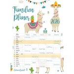 Calendrier familial xl 2026 de qualit� sup�rieure - calendrier familial - calendrier mural din a3 - 5 ...