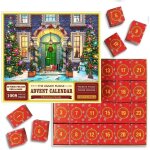 Calendrier de lavent 1008 pcs puzzle - christmas - la magie de nol - 24 surprises nol