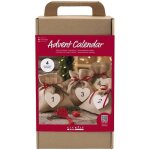 Calendrier de lavent - crochets - 4 projets cratifs - blanc - mixte - adulte