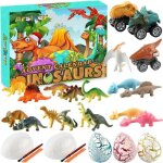 Calendrier de lavent - dinosaure - compte  rebours 24 jours - cadeau surprise - pour enfants - multicolore ...