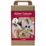 Calendrier de lavent enfant - modelage - 4 projets cr�atifs - blanc