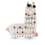Calendrier de lavent lama 37 cm