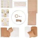 Calendrier de lavent � macram� � - folia - 55 pi�ces - bois m�tal papier