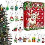 Calendrier de lavent - nol - compte  rebours 24 jours - dcorations enfant - mixte - 3 ans et plus