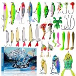 Calendrier de lavent pecheur 2026 calendrier peche 24 leurres de p�che coffret cadeau de no�l pour p�cheurs ...